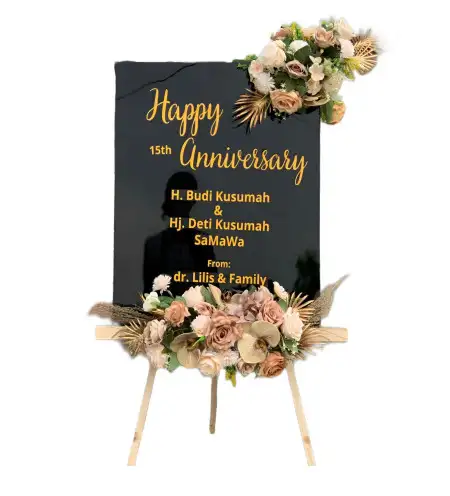 Papan Bunga Akrilik Belu